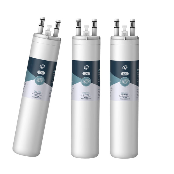 PureSource Ultra Water Filter Compatible with ULTRAWF, 46-9999, CLCH121-N Water Filter by Dfilters 3Packs