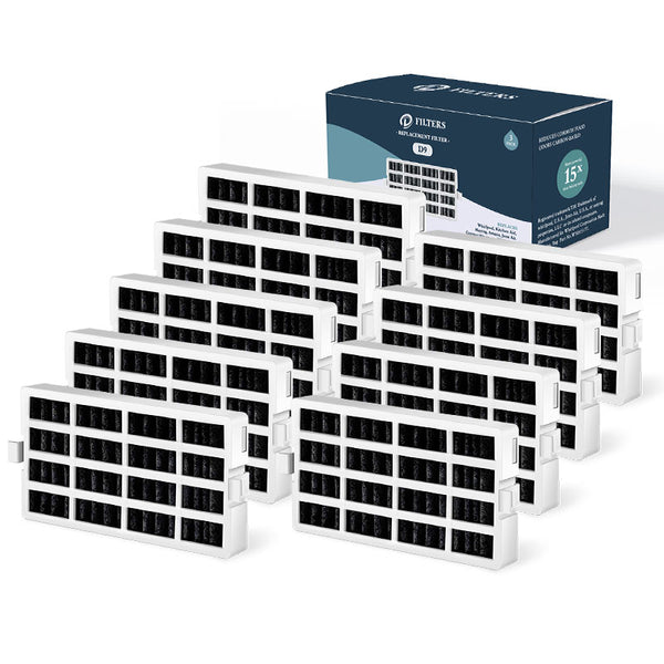 W10311524, AIR1, AP4538127 Refrigerator Air Filter by DFilters 9pk